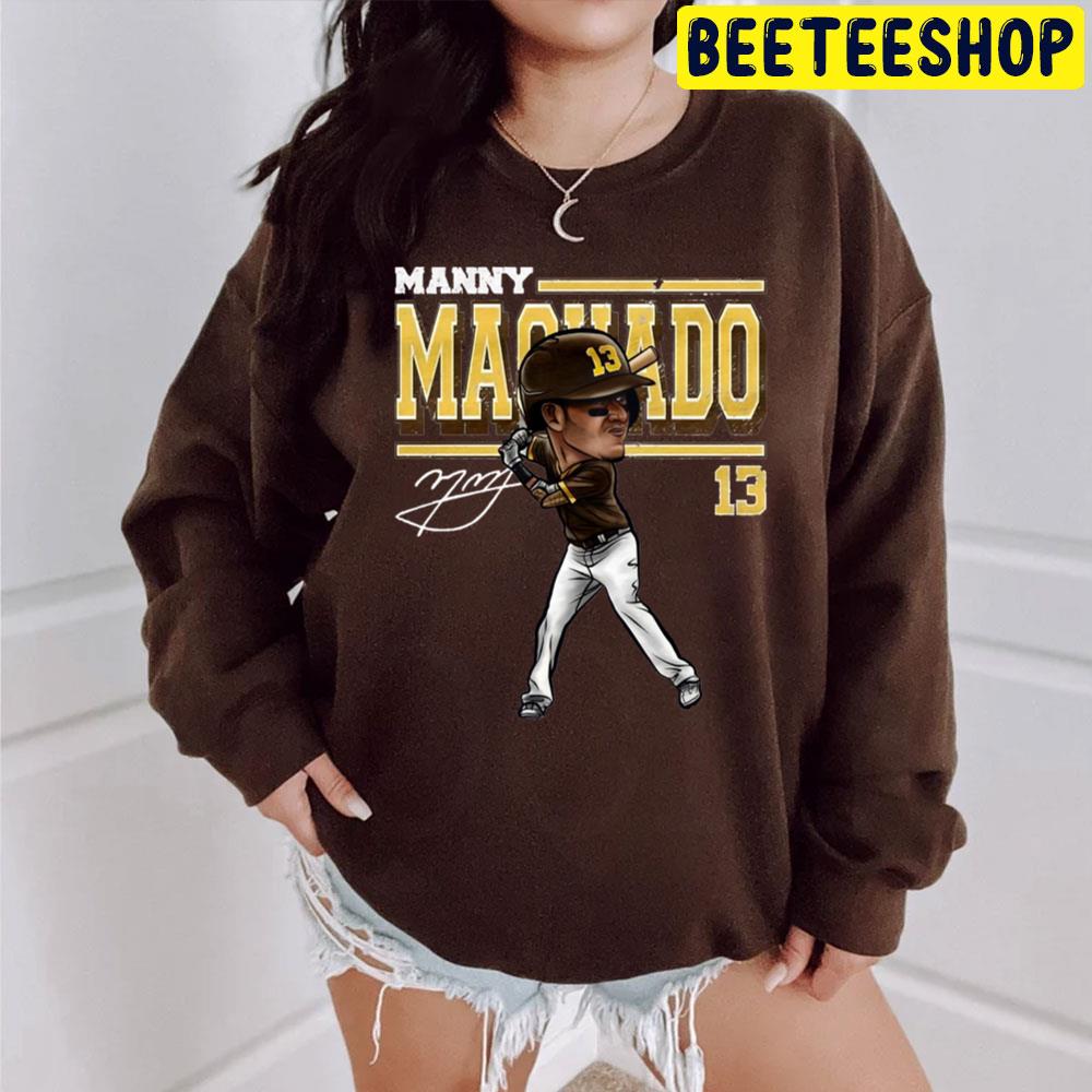 Carton Manny Machado Baseball Signature Trending Unisex T-Shirt Carton Manny Machado Baseball Signature Trending Unisex T-Shirt