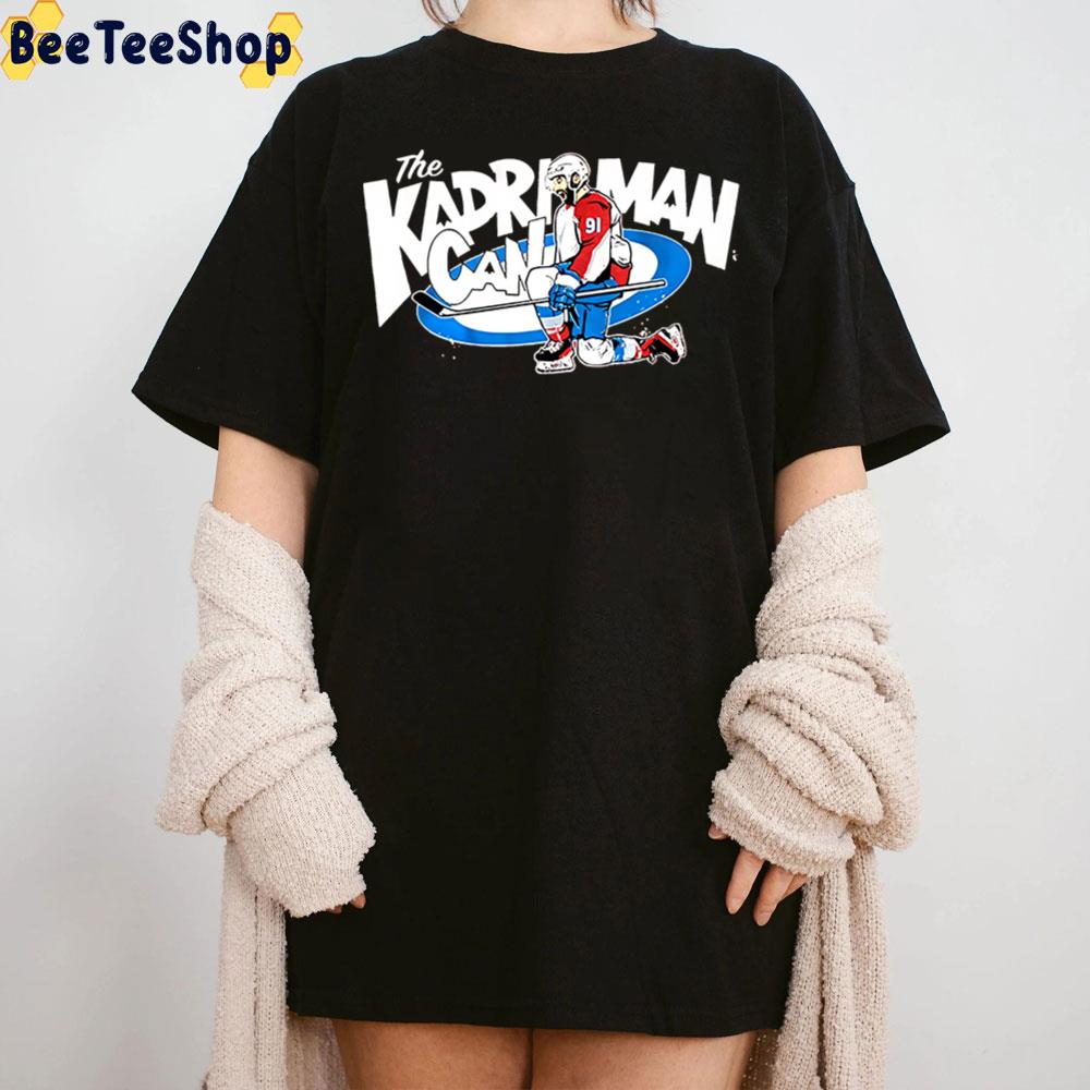 Cartoon Art Nazem Kadri Hockey Trending Unisex T-Shirt Cartoon Art Nazem Kadri Hockey Trending Unisex T-Shirt
