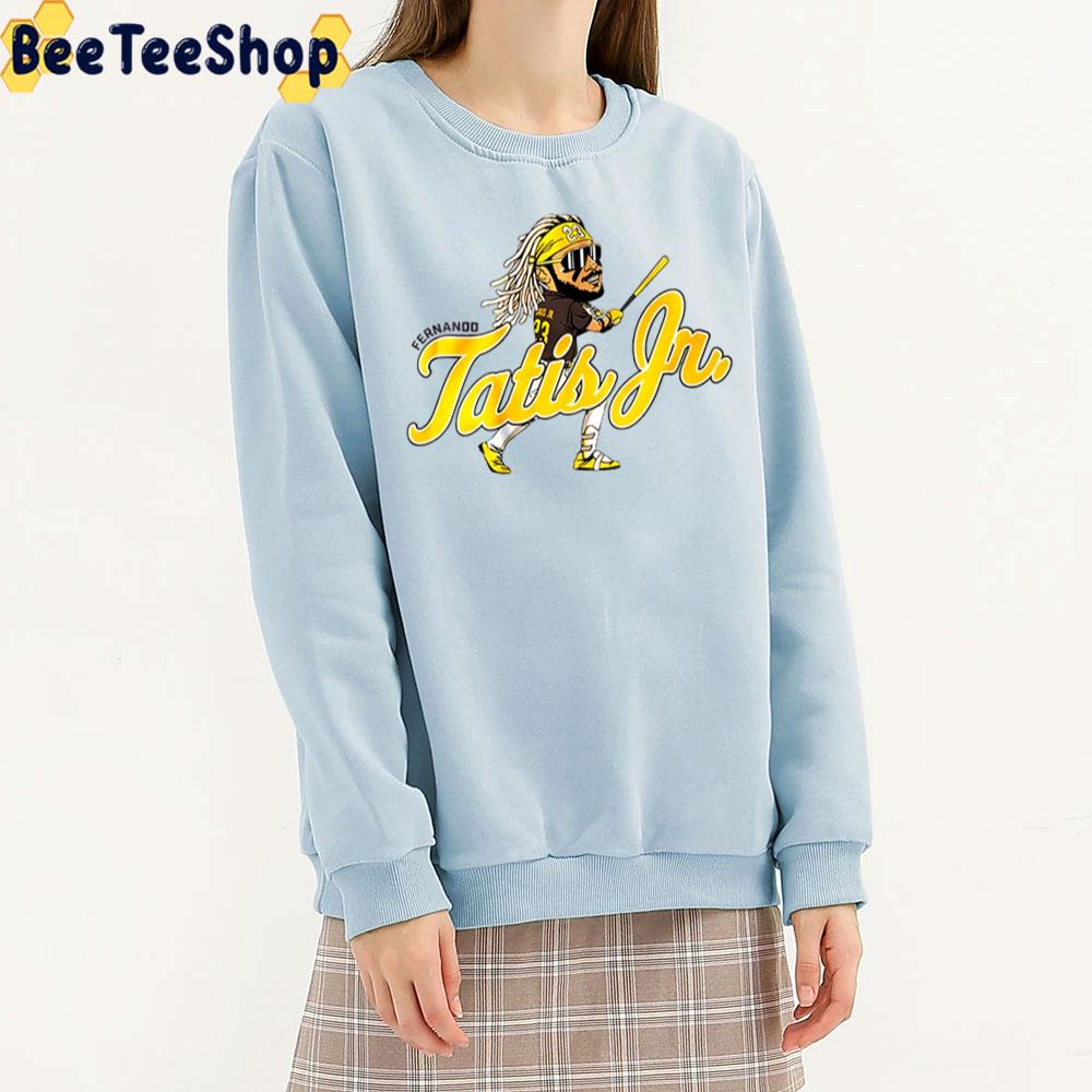 Cartoon Fernando Tatis Jr Baseball Trending Unisex T-Shirt Cartoon Fernando Tatis Jr Baseball Trending Unisex T-Shirt