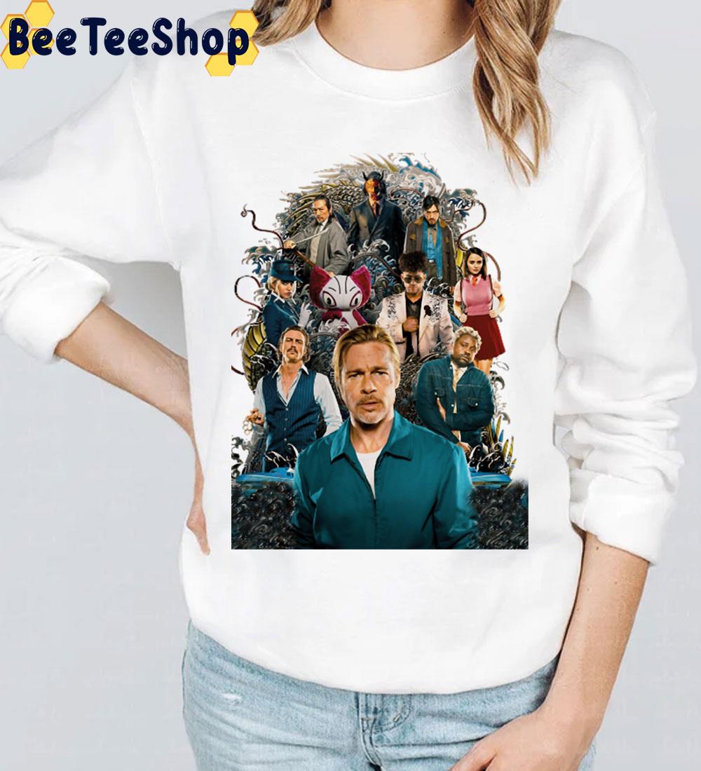 Characters Bullet Train 2022 Movie Trending Unisex T-Shirt Characters Bullet Train 2022 Movie Trending Unisex T-Shirt