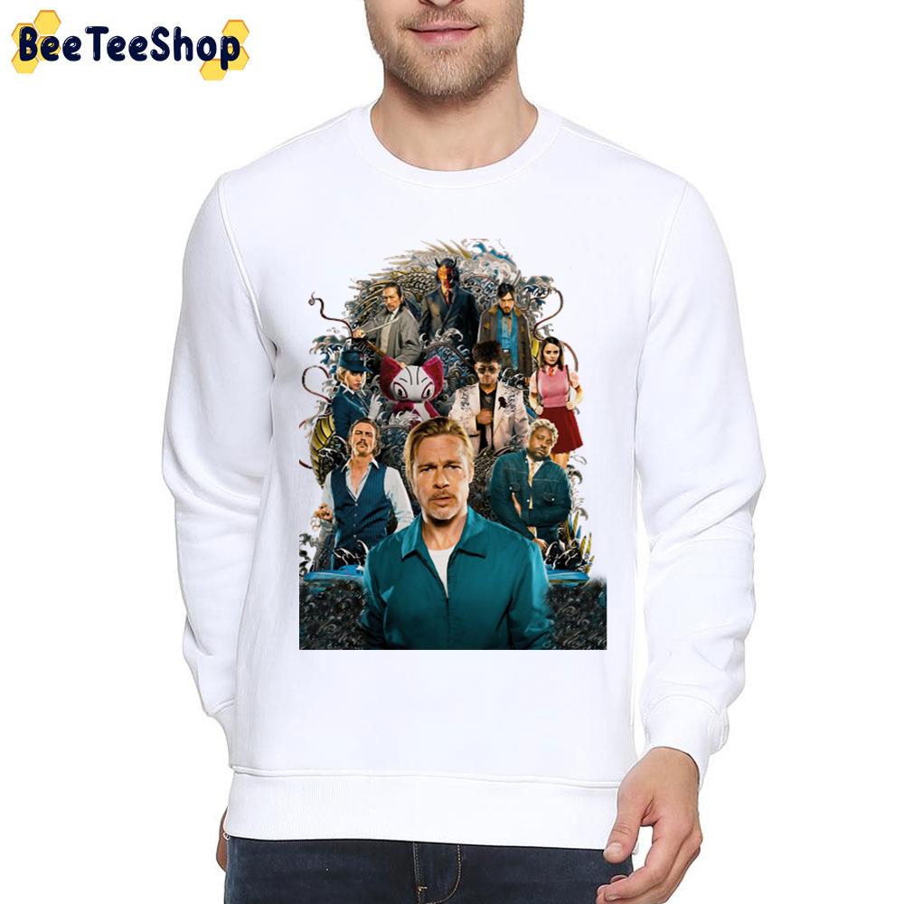 Characters Bullet Train 2022 Movie Trending Unisex T-Shirt Characters Bullet Train 2022 Movie Trending Unisex T-Shirt