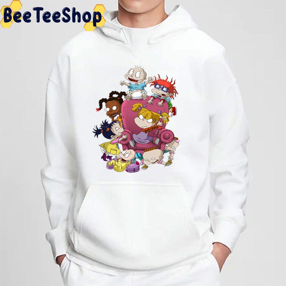 Characters Rugrats In The Sofa Trending Unisex T-Shirt Characters Rugrats In The Sofa Trending Unisex T-Shirt