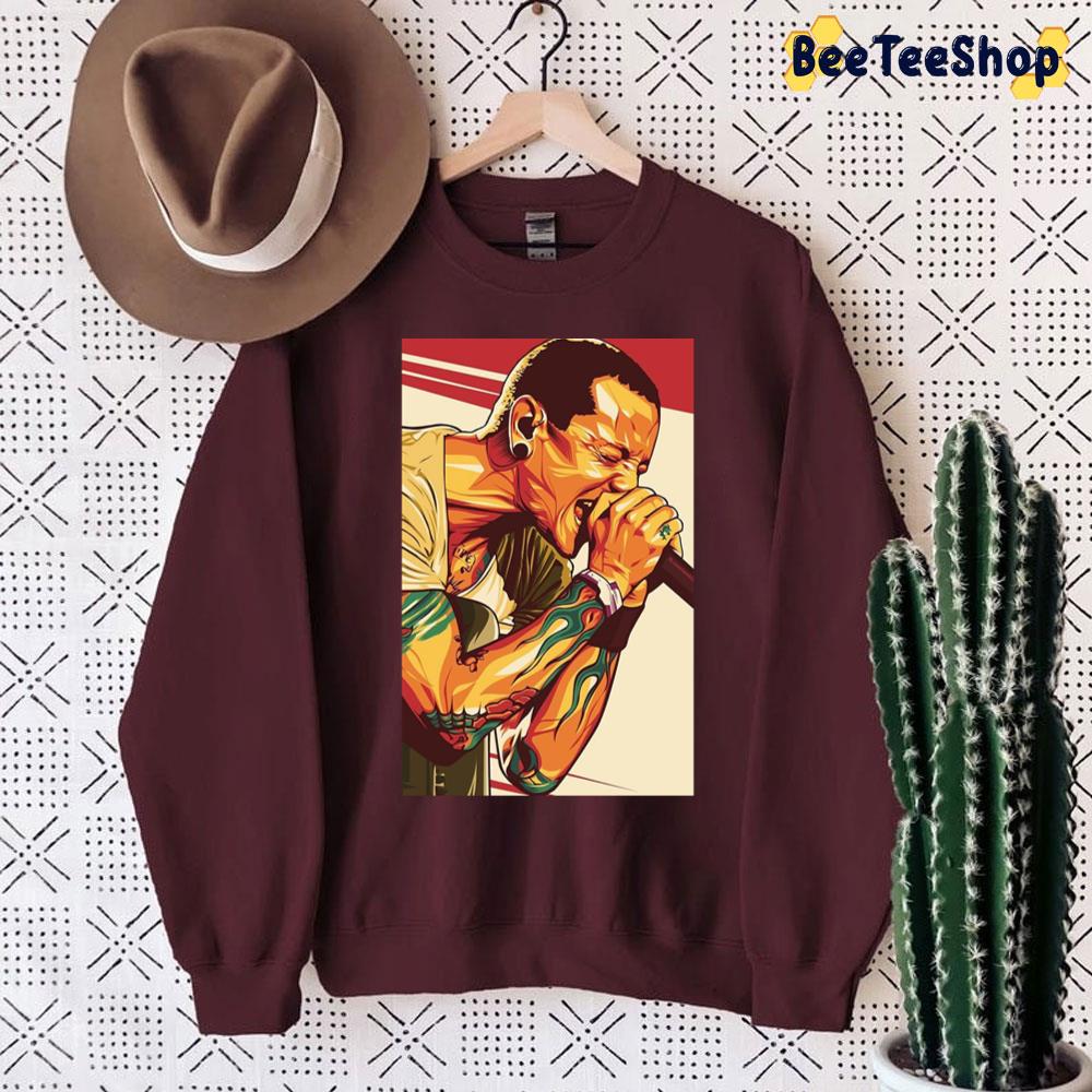 Chester Bennington Pop Art Unisex Sweatshirt Chester Bennington Pop Art Unisex Sweatshirt