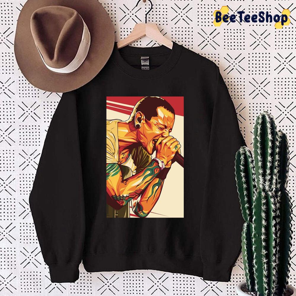 Chester Bennington Pop Art Unisex Sweatshirt Chester Bennington Pop Art Unisex Sweatshirt
