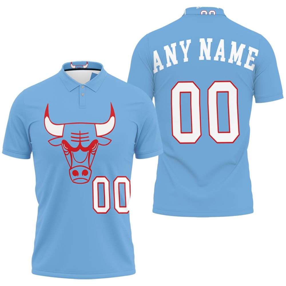 Chicago Bulls Nba Basketball Team Logo 2020 City Edition New Arrival Blue Jersey Style Custom Polo Shirt Chicago Bulls Nba Basketball Team Logo 2020 City Edition New Arrival Blue Jersey Style Custom Polo Shirt