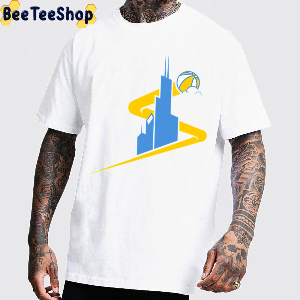 Chicago Sky Basketball Digital Unisex T-Shirt Chicago Sky Basketball Digital Unisex T-Shirt