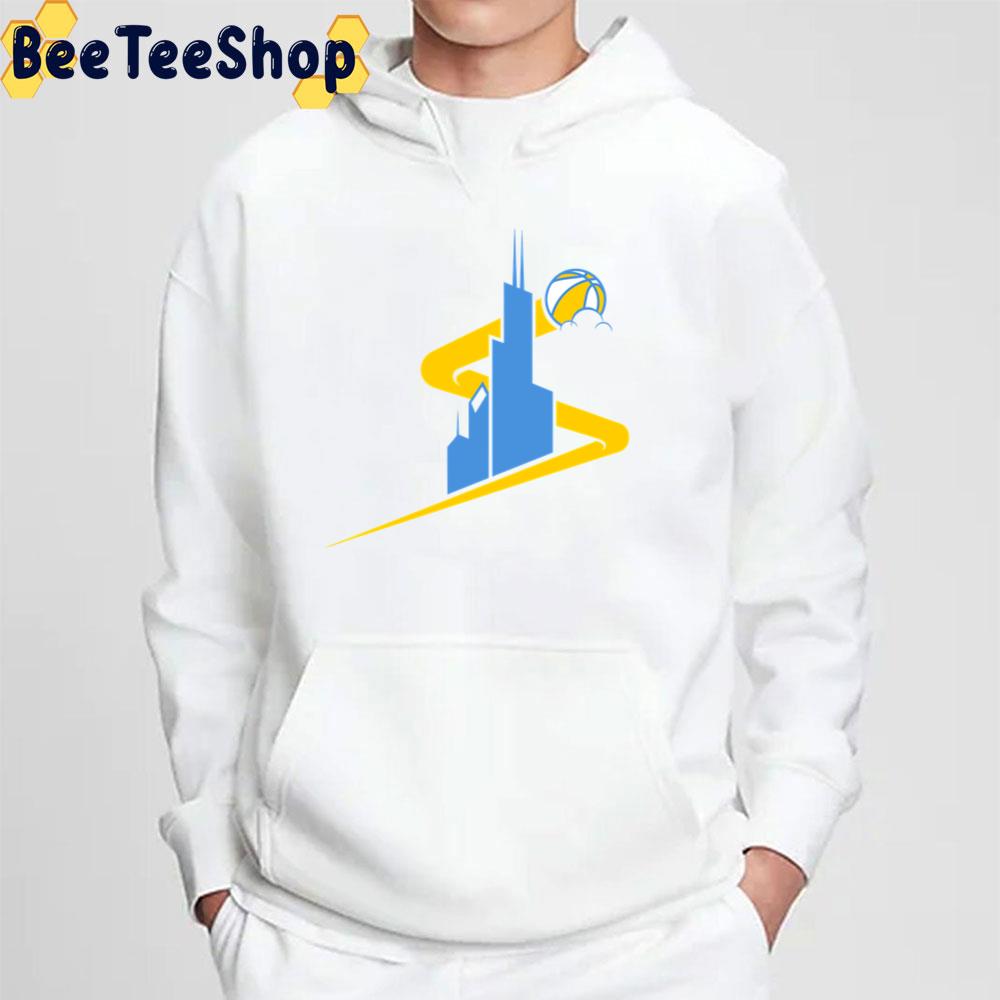 Chicago Sky Basketball Digital Unisex T-Shirt Chicago Sky Basketball Digital Unisex T-Shirt