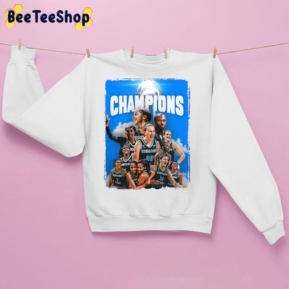 Chicago Sky Wnbs Champions Basketball Unisex Sweatshirt Chicago Sky Wnbs Champions Basketball Unisex Sweatshirt