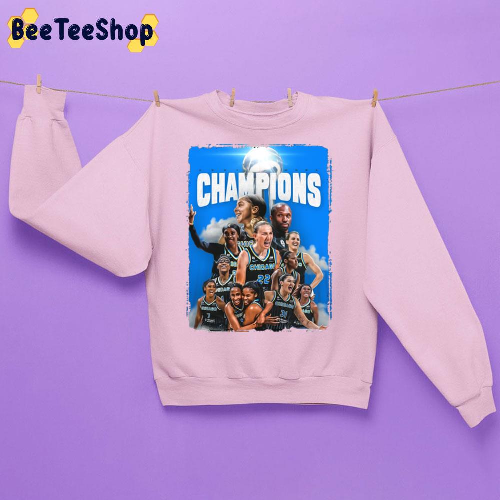 Chicago Sky Wnbs Champions Basketball Unisex Sweatshirt Chicago Sky Wnbs Champions Basketball Unisex Sweatshirt