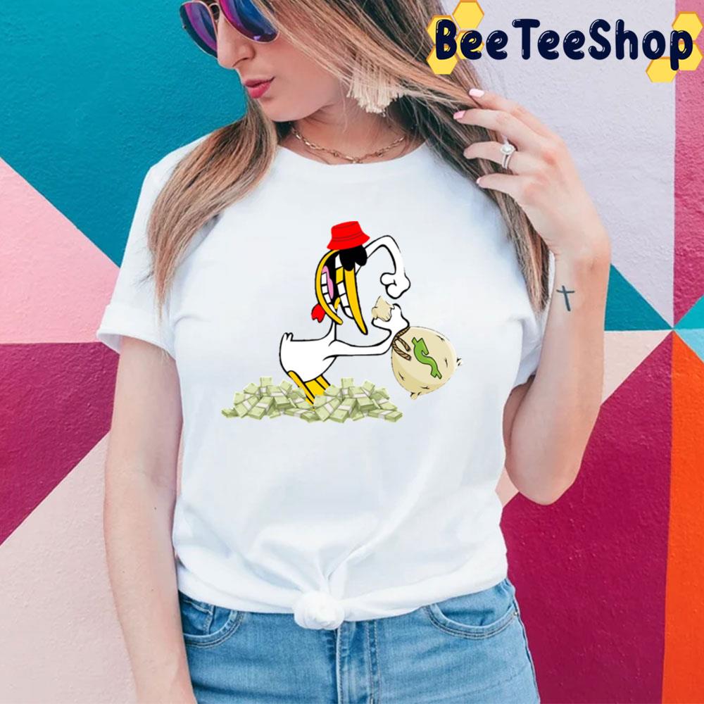 Chicken Gets Money Cow And Chicken Cartoon Trending Unisex T-Shirt Chicken Gets Money Cow And Chicken Cartoon Trending Unisex T-Shirt