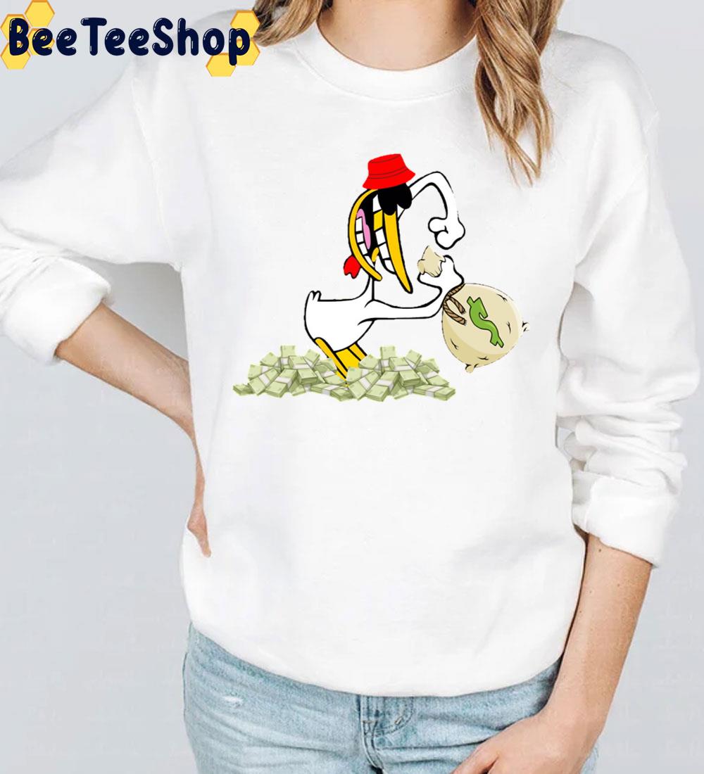 Chicken Gets Money Cow And Chicken Cartoon Trending Unisex T-Shirt Chicken Gets Money Cow And Chicken Cartoon Trending Unisex T-Shirt