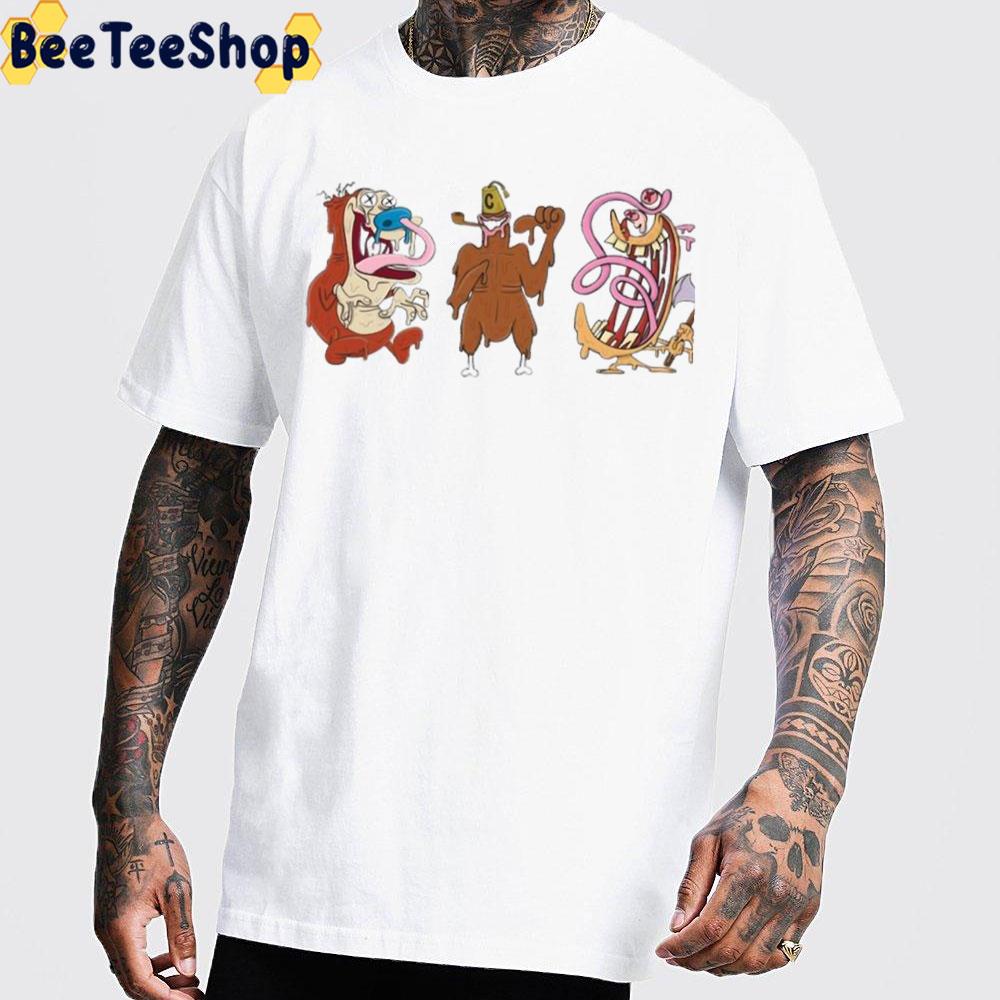 Chicken The Ren And Stimpy Show Trending Unisex T-Shirt Chicken The Ren And Stimpy Show Trending Unisex T-Shirt