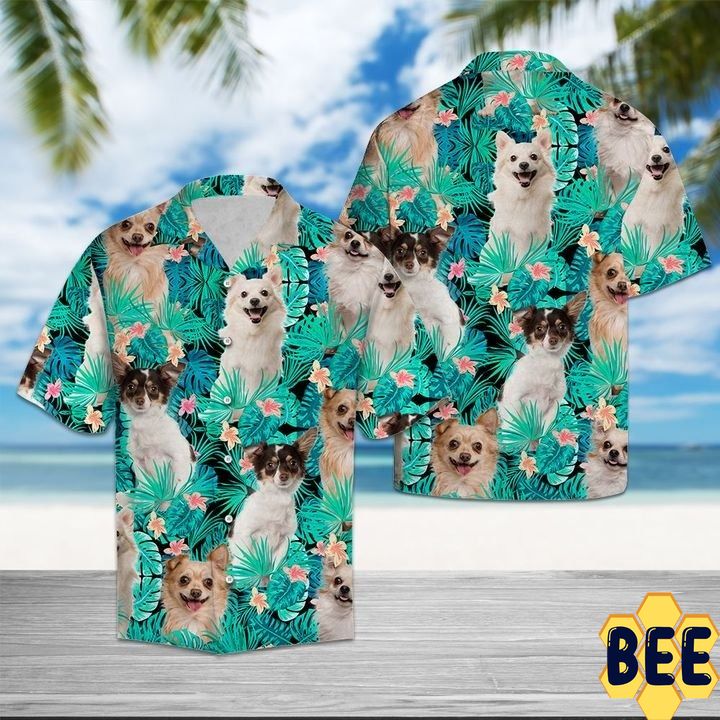 Chihuahua Tropical Trending Hawaiian Shirt Chihuahua Tropical Trending Hawaiian Shirt