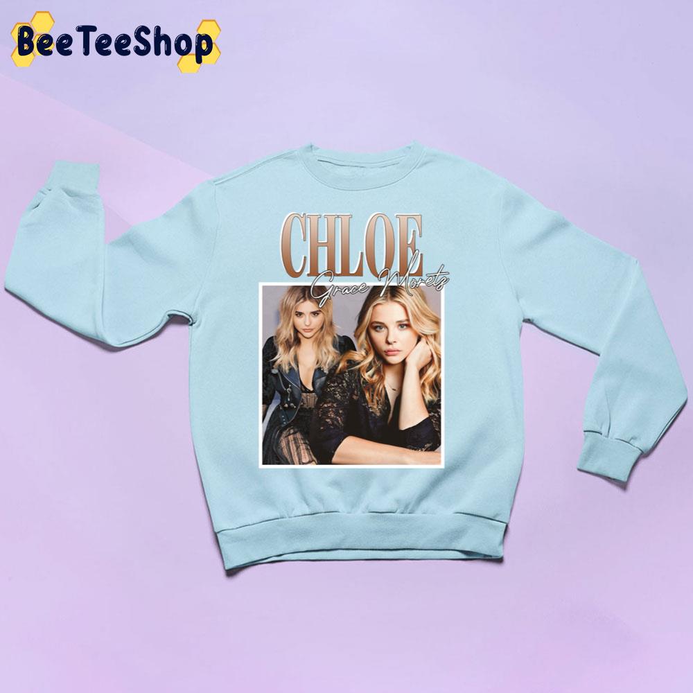 Chloë Grace Moretz Vintage Art Unisex Sweatshirt Chloë Grace Moretz Vintage Art Unisex Sweatshirt