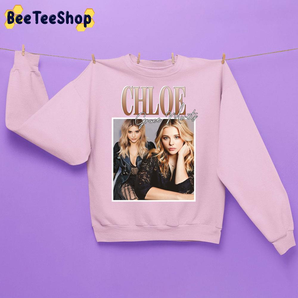 Chloë Grace Moretz Vintage Art Unisex Sweatshirt Chloë Grace Moretz Vintage Art Unisex Sweatshirt