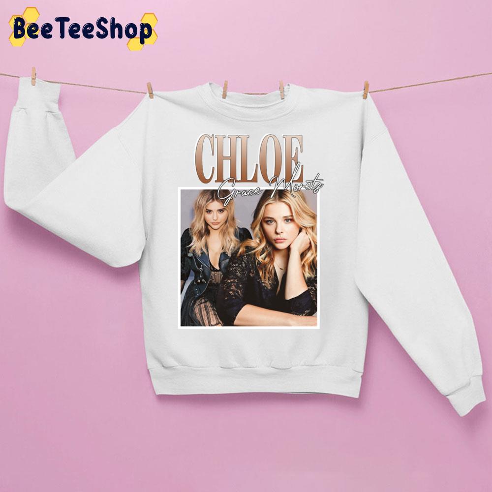 Chloë Grace Moretz Vintage Art Unisex Sweatshirt Chloë Grace Moretz Vintage Art Unisex Sweatshirt