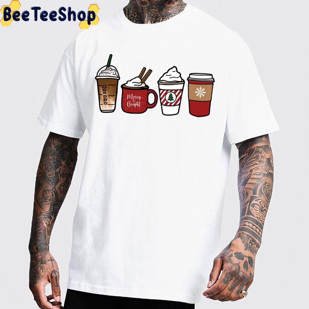 Christmas Coffee Cup Trending Unisex T-Shirt Christmas Coffee Cup Trending Unisex T-Shirt
