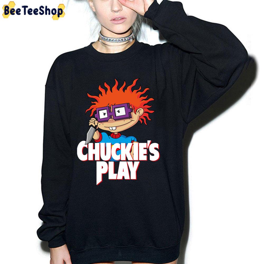 Chuckie 's Play Rugrats Hallween Trending Unisex T-Shirt Chuckie 's Play Rugrats Hallween Trending Unisex T-Shirt