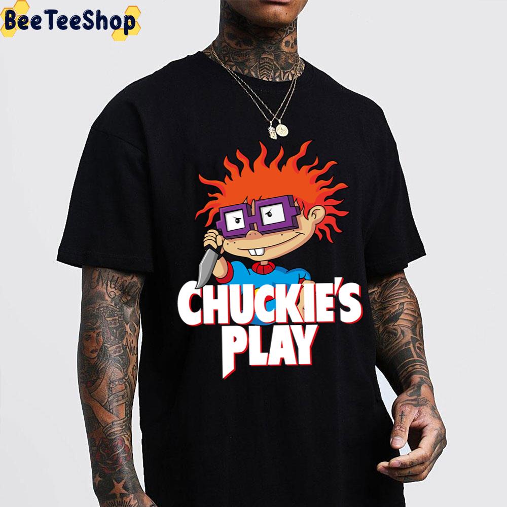 Chuckie 's Play Rugrats Hallween Trending Unisex T-Shirt Chuckie 's Play Rugrats Hallween Trending Unisex T-Shirt
