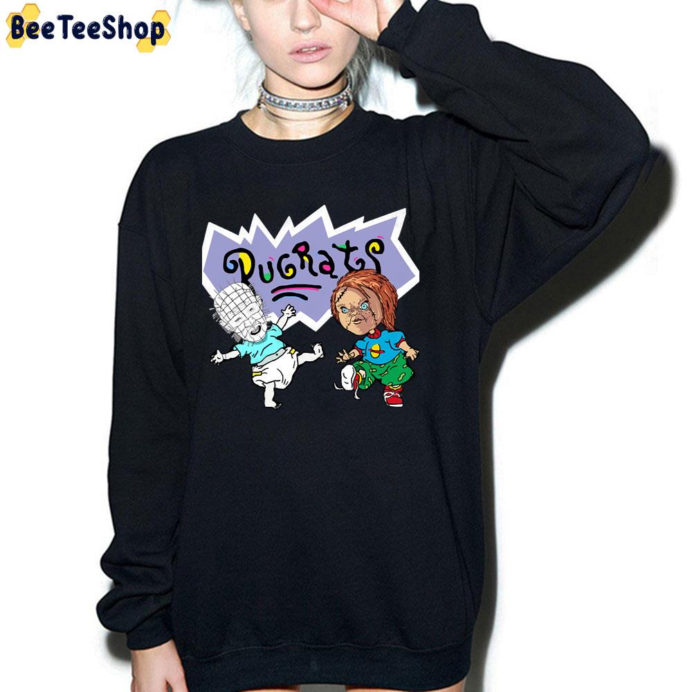 Chucky And Pinhead Rugrats Halloween Trending Unisex T-Shirt Chucky And Pinhead Rugrats Halloween Trending Unisex T-Shirt