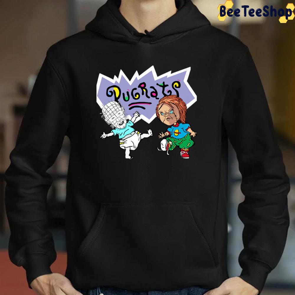 Chucky And Pinhead Rugrats Halloween Trending Unisex T-Shirt Chucky And Pinhead Rugrats Halloween Trending Unisex T-Shirt