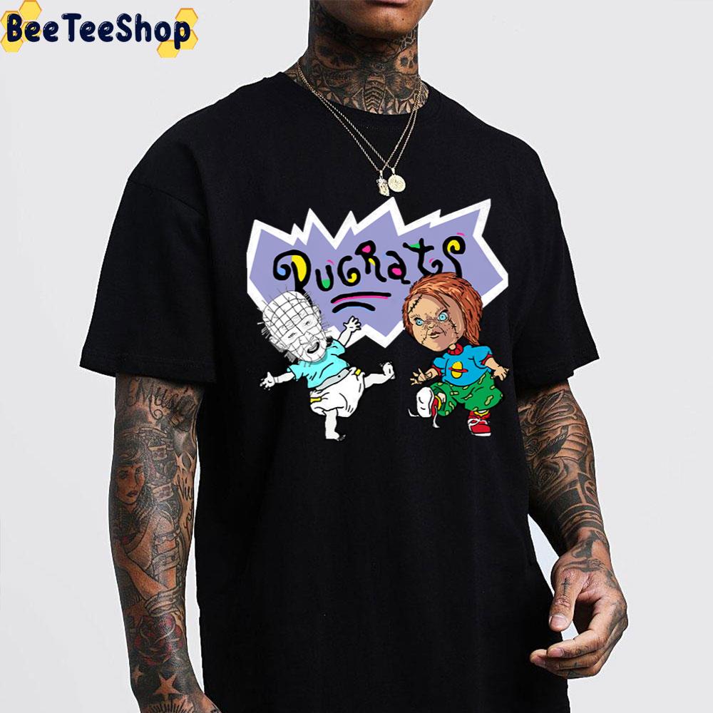 Chucky And Pinhead Rugrats Halloween Trending Unisex T-Shirt Chucky And Pinhead Rugrats Halloween Trending Unisex T-Shirt