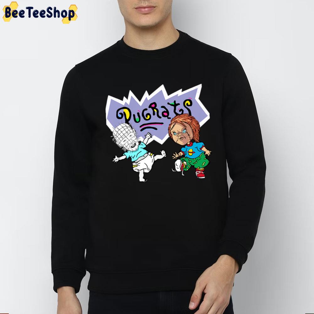 Chucky And Pinhead Rugrats Halloween Trending Unisex T-Shirt Chucky And Pinhead Rugrats Halloween Trending Unisex T-Shirt