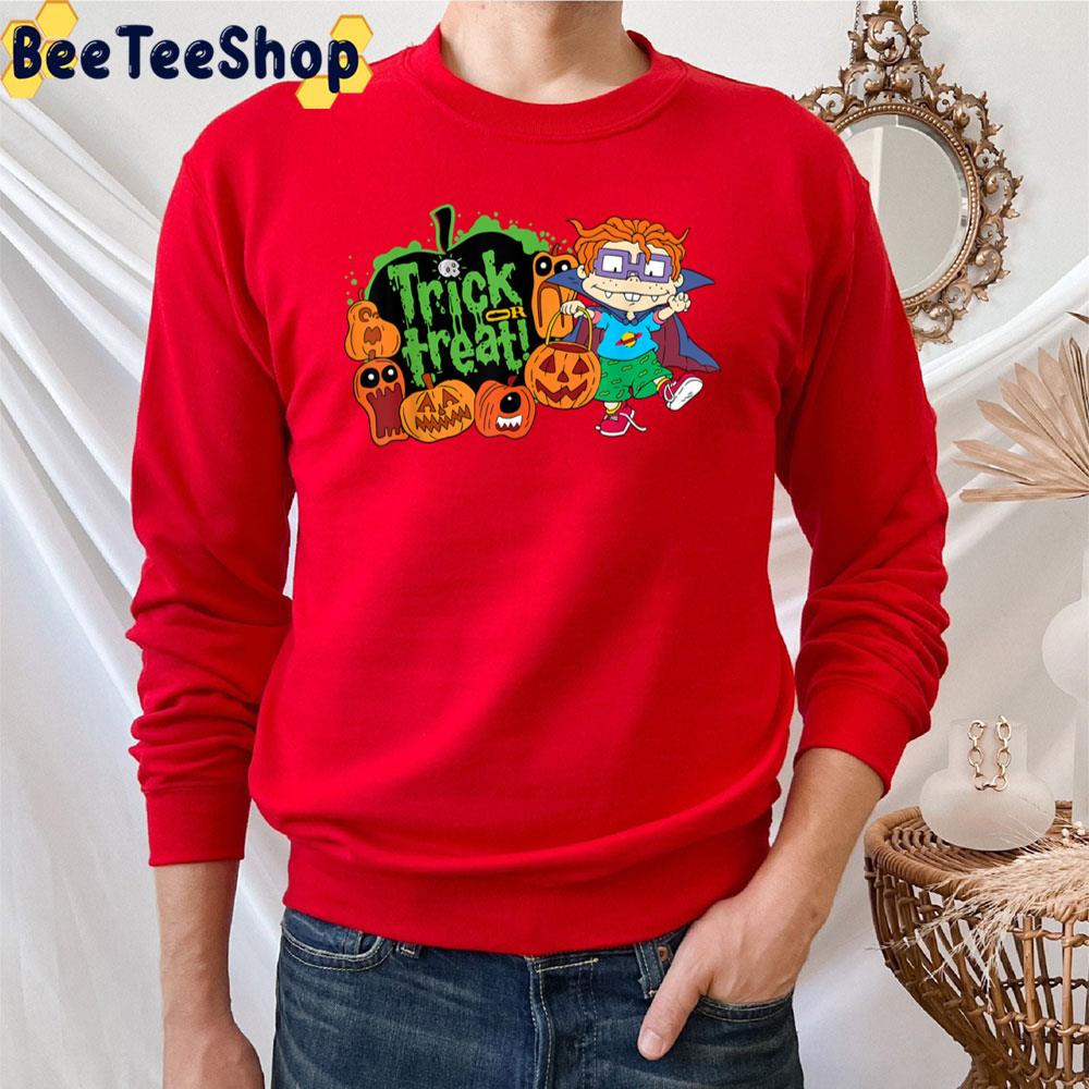 Chucky Trick Or Treat Rugrats Halloween Trending Unisex T-Shirt Chucky Trick Or Treat Rugrats Halloween Trending Unisex T-Shirt