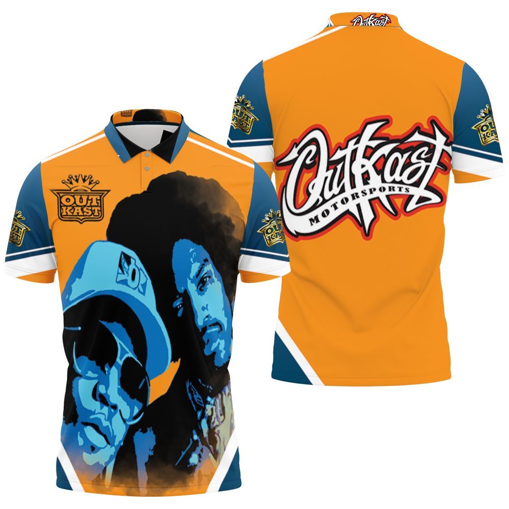 Classic Outkast Portrait Outkast 3D All Over Print Polo Shirt Classic Outkast Portrait Outkast 3D All Over Print Polo Shirt