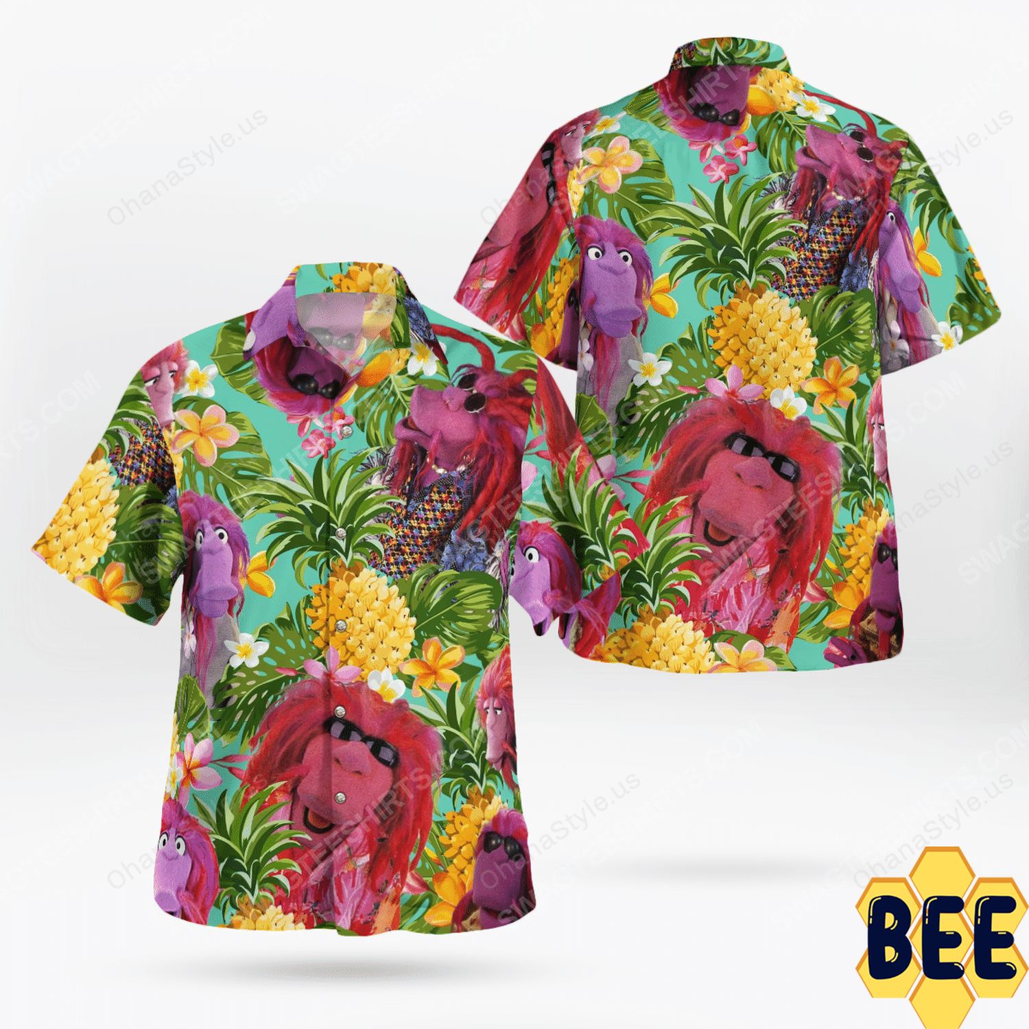 Clifford The Big Red Dog Trending Hawaiian Shirt Clifford The Big Red Dog Trending Hawaiian Shirt