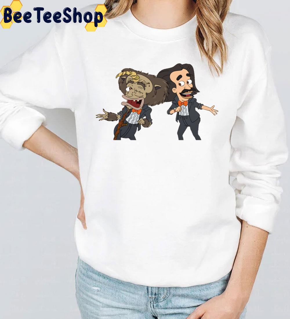 Coach Steve And Rick Hormone Monster Big Mouth Trending Unisex T-Shirt Coach Steve And Rick Hormone Monster Big Mouth Trending Unisex T-Shirt