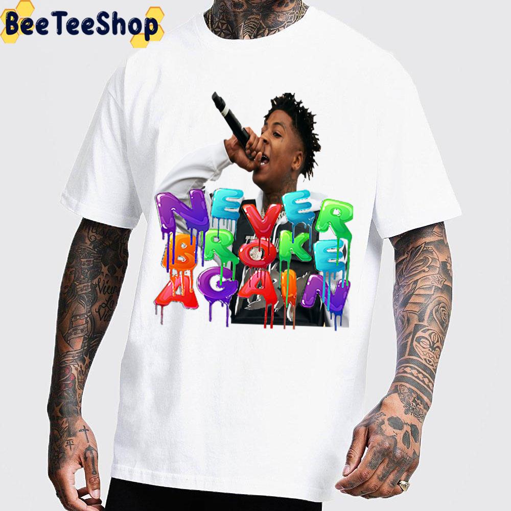 Colorful Art Youngboy Never Broke Again Unisex T-Shirt Colorful Art Youngboy Never Broke Again Unisex T-Shirt