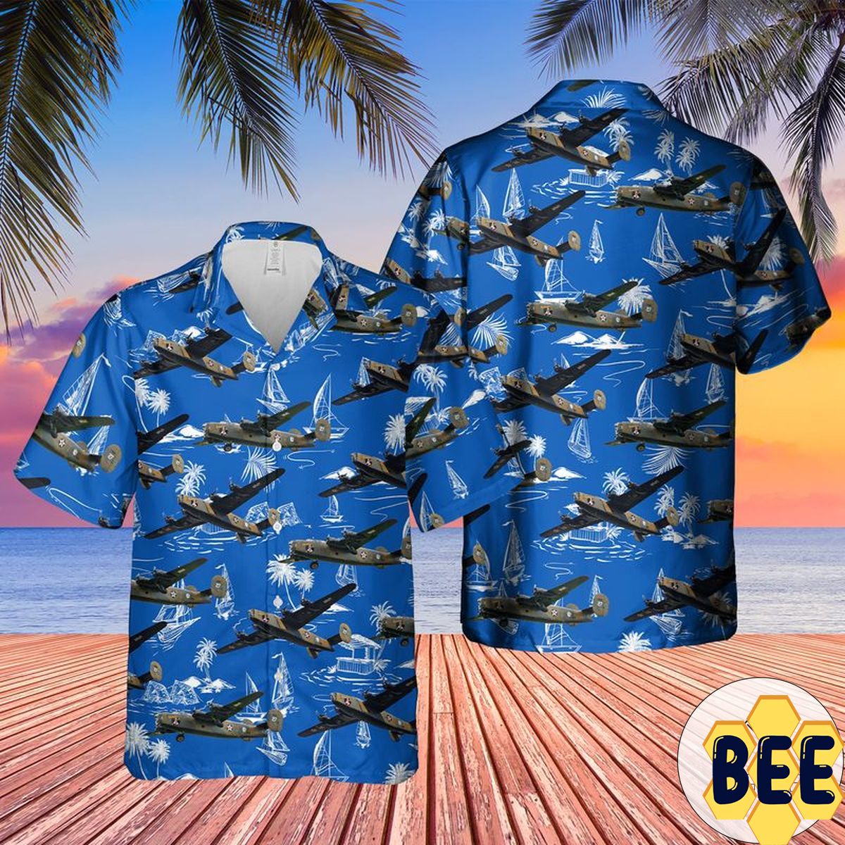 Consolidated B-24 Liberator Diamond Lil Trending Hawaiian Shirt Consolidated B-24 Liberator Diamond Lil Trending Hawaiian Shirt
