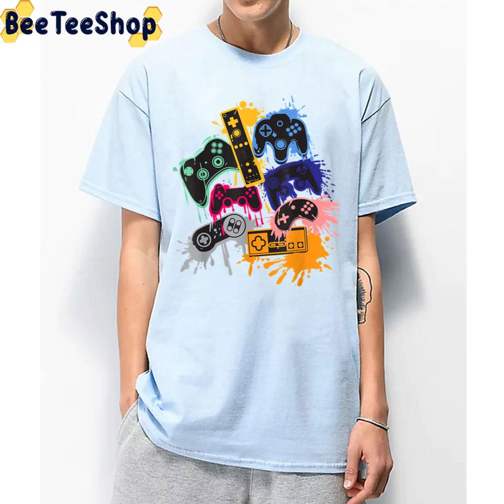 Control All The Things Video Game Controller Unisex T-Shirt Control All The Things Video Game Controller Unisex T-Shirt