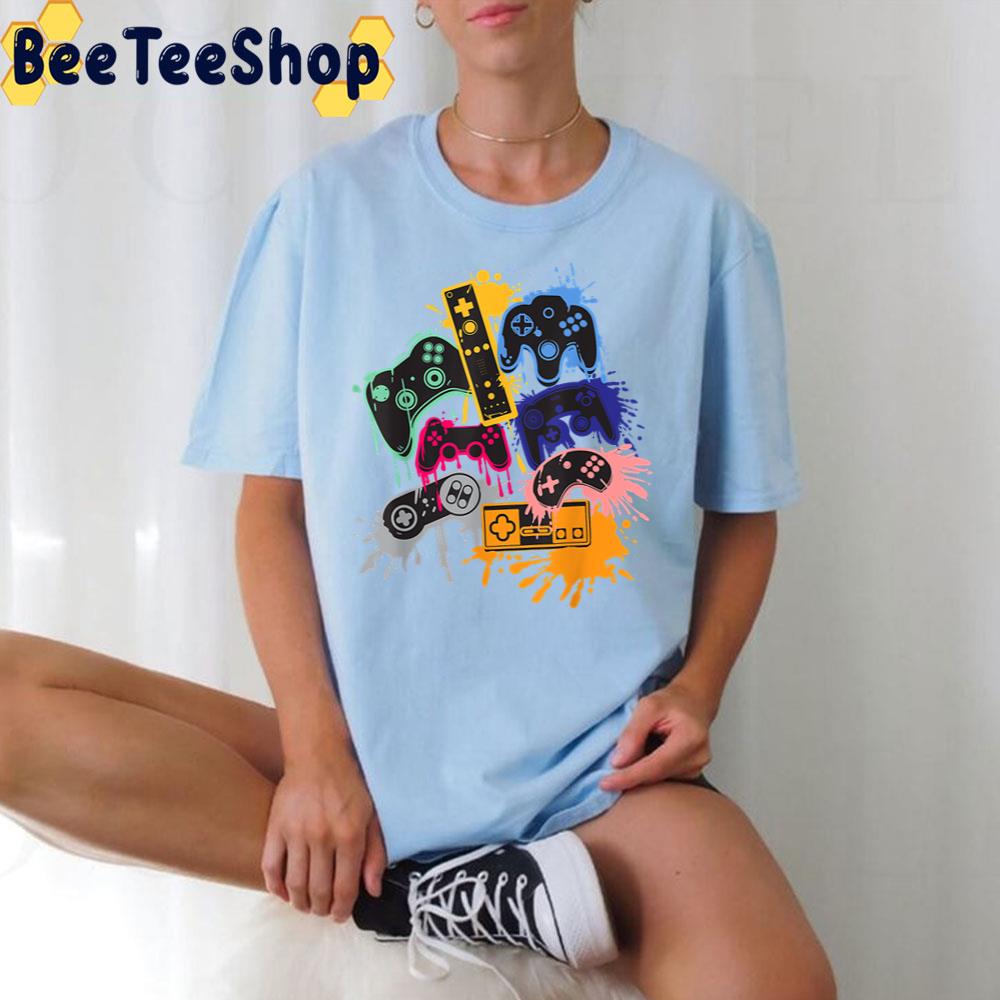 Control All The Things Video Game Controller Unisex T-Shirt Control All The Things Video Game Controller Unisex T-Shirt