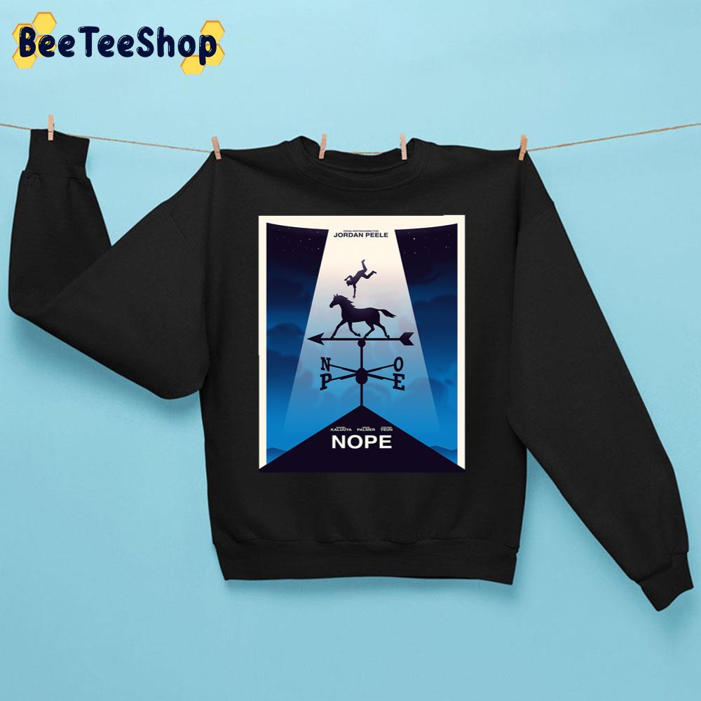 Cool Retro Art Nope New Movie 2022 Unisex Sweatshirt Cool Retro Art Nope New Movie 2022 Unisex Sweatshirt