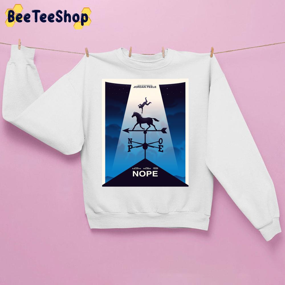 Cool Retro Art Nope New Movie 2022 Unisex Sweatshirt Cool Retro Art Nope New Movie 2022 Unisex Sweatshirt