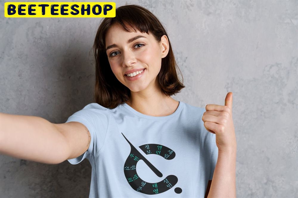 Cravity Logo With Korean Names Unisex T-Shirt Cravity Logo With Korean Names Unisex T-Shirt