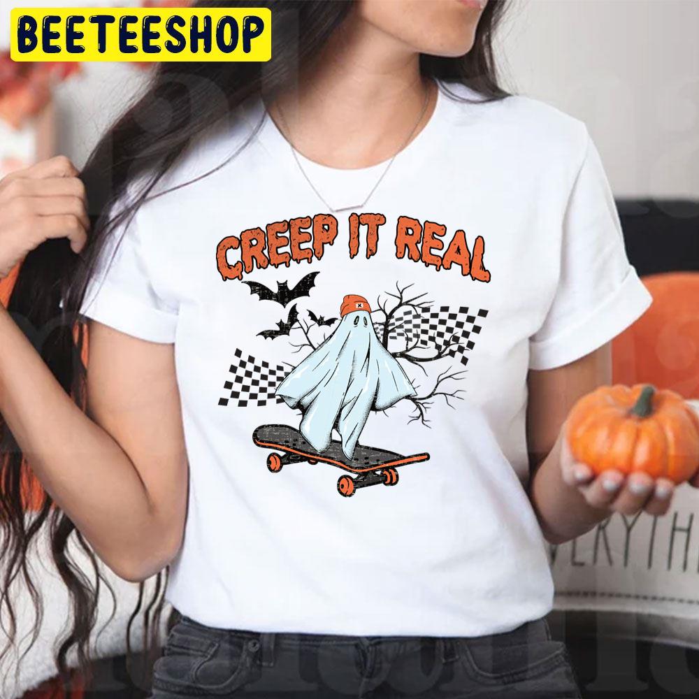 Creep It Real Happy Halloween Trending Unisex T-Shirt Creep It Real Happy Halloween Trending Unisex T-Shirt