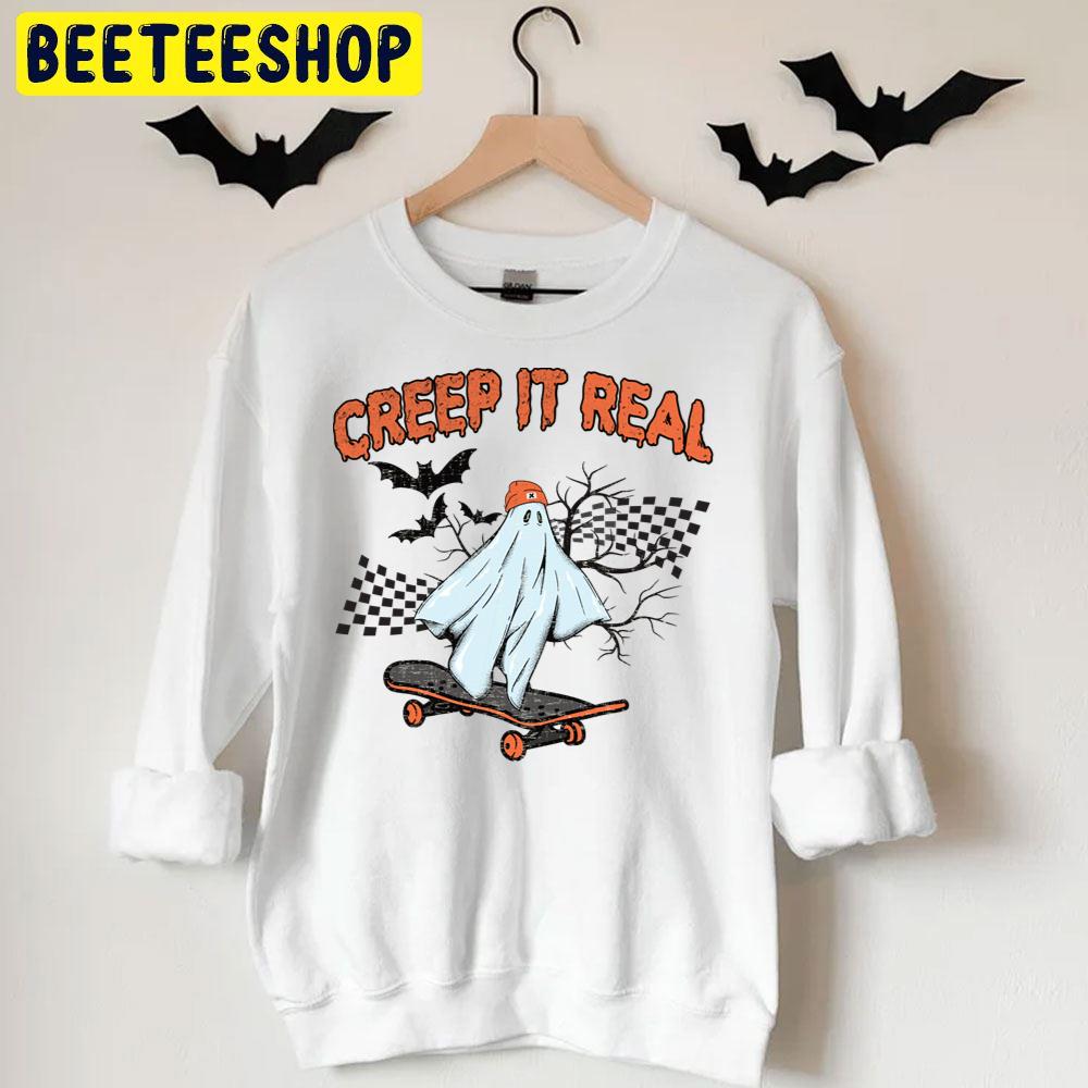 Creep It Real Happy Halloween Trending Unisex T-Shirt Creep It Real Happy Halloween Trending Unisex T-Shirt