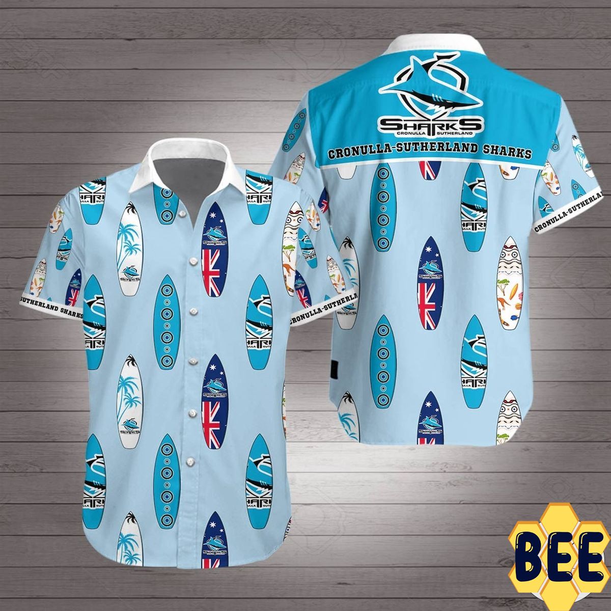 Cronulla-Sutherland Sharks Trending Hawaiian Shirt Cronulla-Sutherland Sharks Trending Hawaiian Shirt