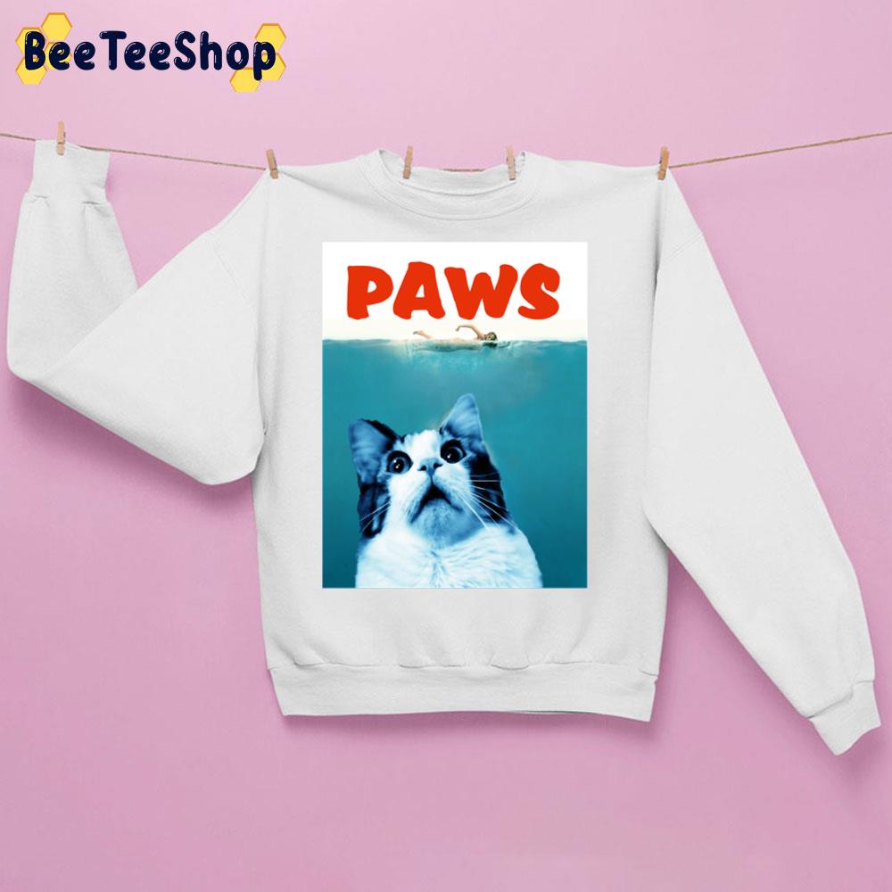 Cute Cat Paws Trending Unisex Sweatshirt Cute Cat Paws Trending Unisex Sweatshirt