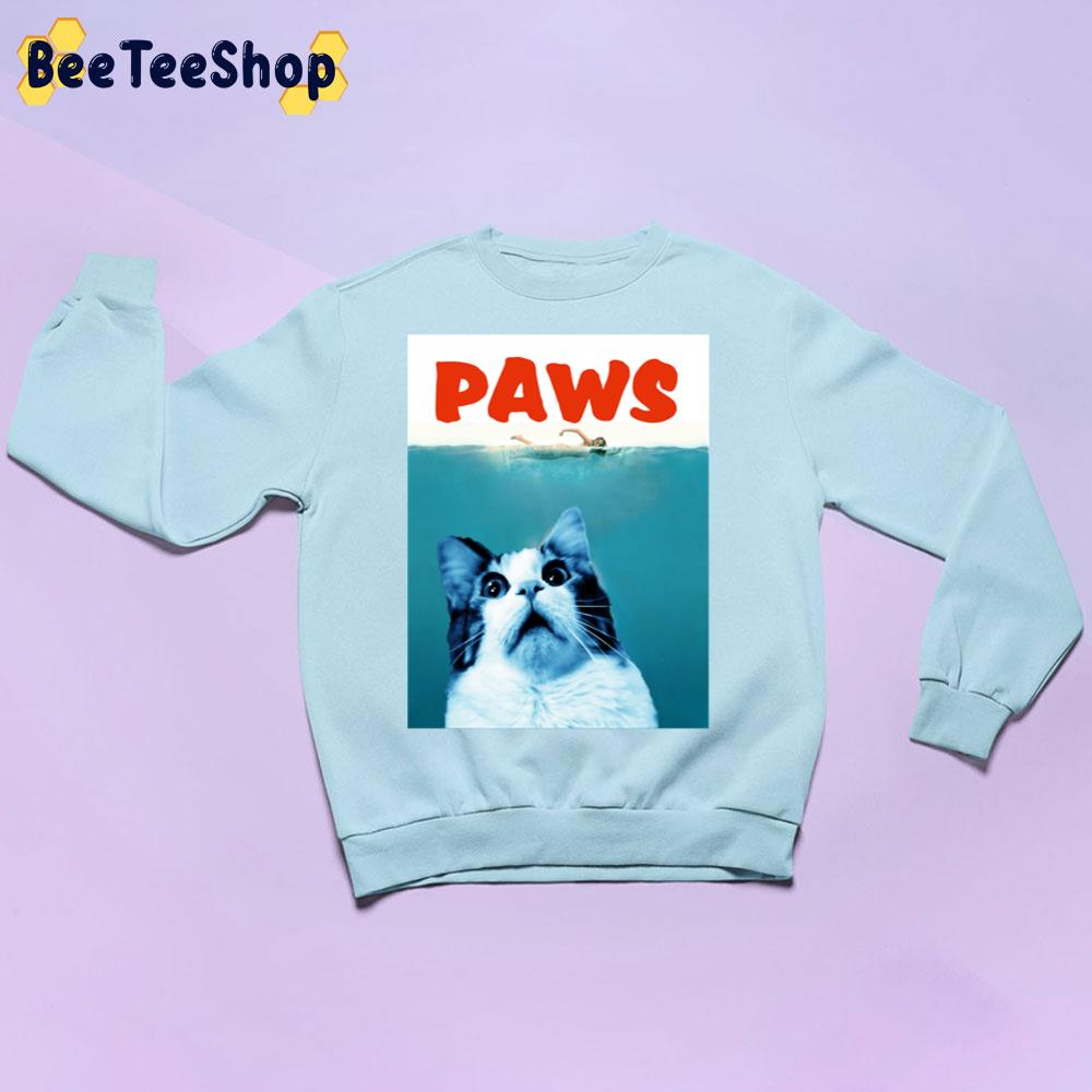 Cute Cat Paws Trending Unisex Sweatshirt Cute Cat Paws Trending Unisex Sweatshirt