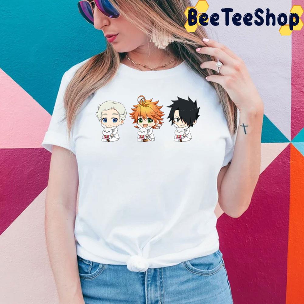 Cute Chibi The Promised Neverland Trending Unisex T-Shirt Cute Chibi The Promised Neverland Trending Unisex T-Shirt