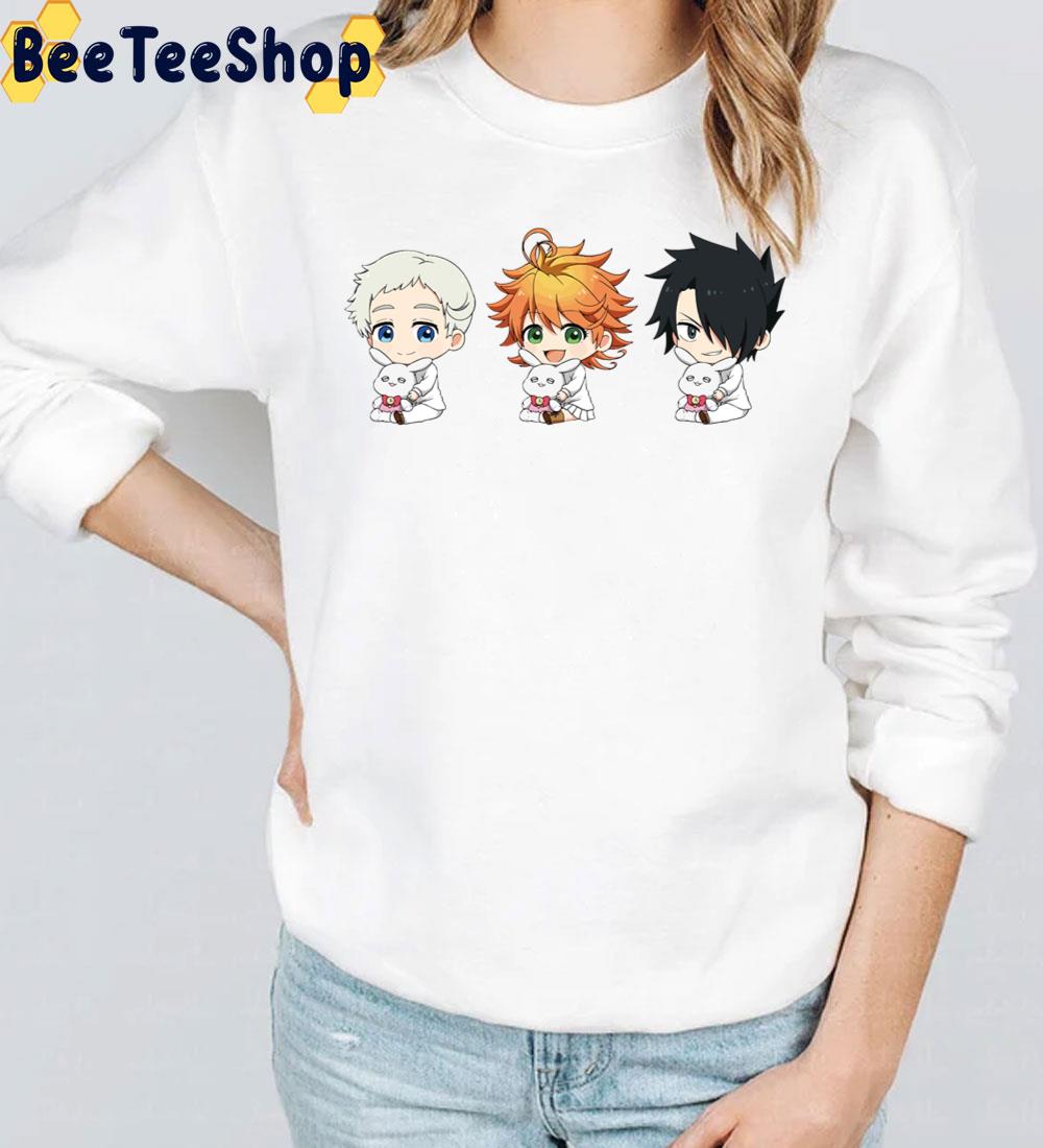 Cute Chibi The Promised Neverland Trending Unisex T-Shirt Cute Chibi The Promised Neverland Trending Unisex T-Shirt