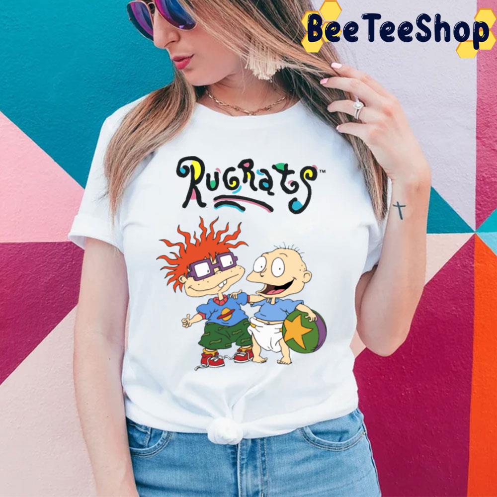Cute Chuckie And Tommy Rugrats Trending Unisex T-Shirt Cute Chuckie And Tommy Rugrats Trending Unisex T-Shirt