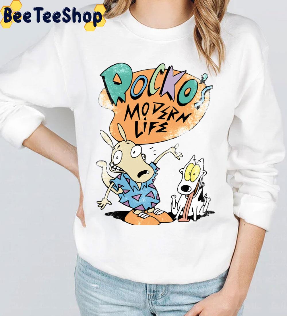 Cute Dog And Rocko's Modern Life Trending Unisex T-Shirt Cute Dog And Rocko's Modern Life Trending Unisex T-Shirt