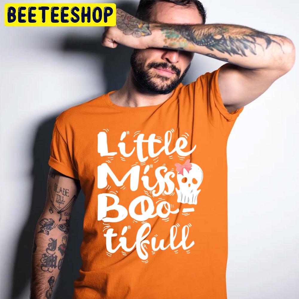 Cute Ghost Little Miss Bootiful Halloween Trending Unisex T-Shirt Cute Ghost Little Miss Bootiful Halloween Trending Unisex T-Shirt