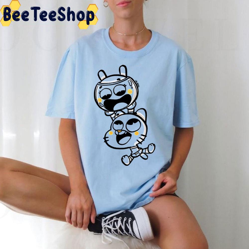 Cute Gumball And Darwin Trending Unisex T-Shirt Cute Gumball And Darwin Trending Unisex T-Shirt