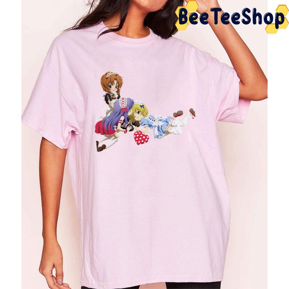 Cute Higurashi No Naku Koro Ni Game Trending Unisex T-Shirt Cute Higurashi No Naku Koro Ni Game Trending Unisex T-Shirt